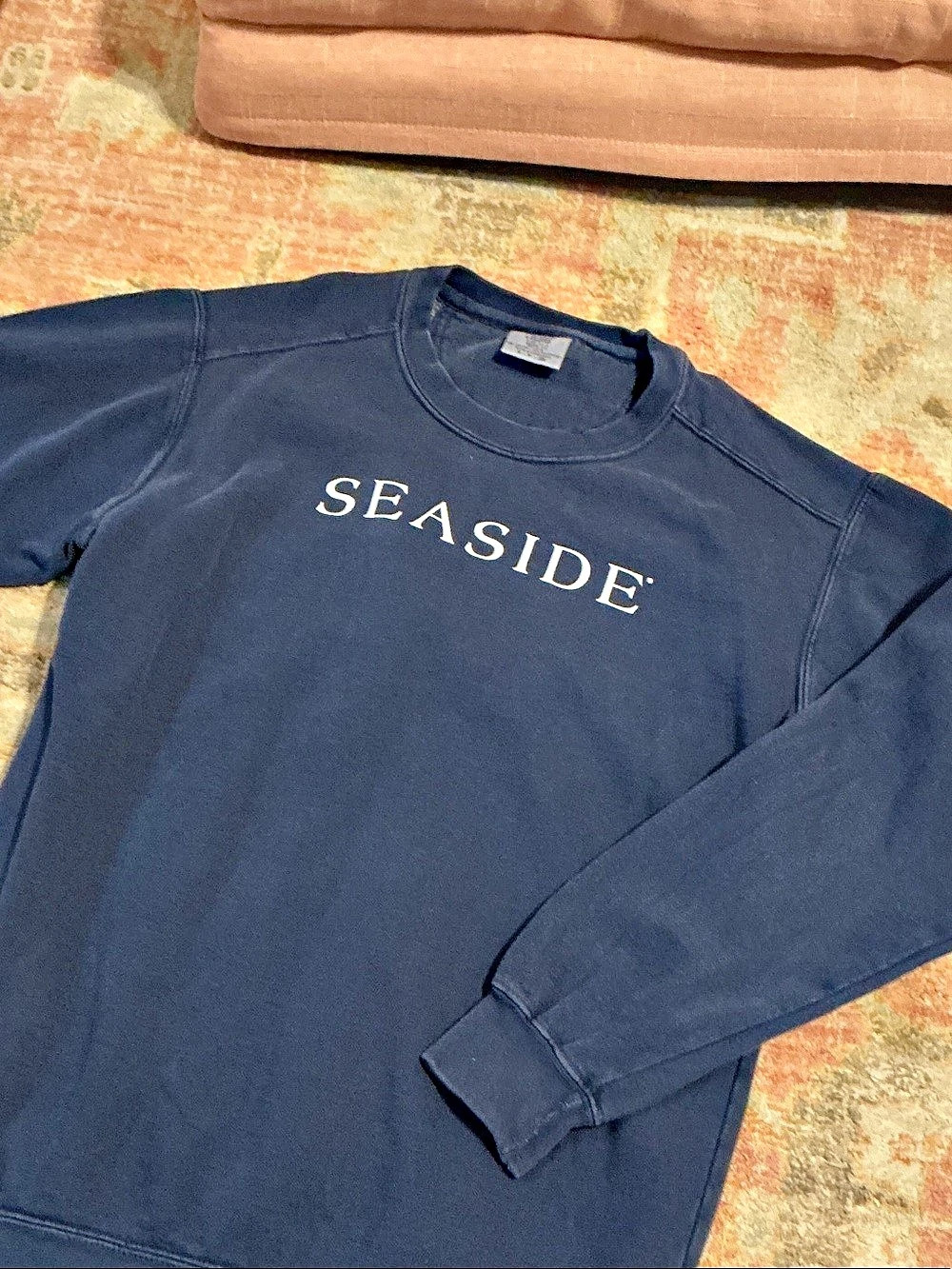 Comfort Colors Seaside Florida Garment Dyed Sweatshirt Blue